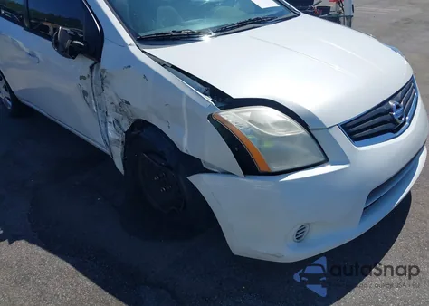 2012 Nissan Sentra 2.0 from USA, damaged, VIN 3N1AB6AP9CL695294